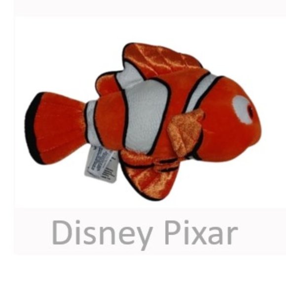 Disney Pixar exclusive Finding Nemo fish orange plush stuffie toy - Picture 1 of 7
